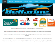 Tablet Screenshot of bellarinesmash.com.au